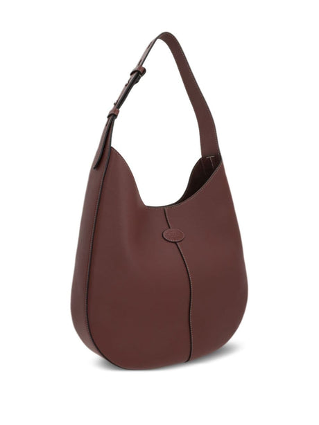 TOD'S DI Handbag SMALL LEATHER Hobo Handbag Handbag