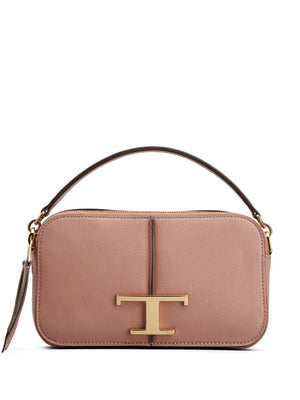 TOD'S Women's Mini Purple Calf Leather Crossbody Tote for SS24