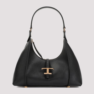 Classic Black Leather Handbag - SS24 Collection