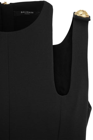 Wool Dress - Black