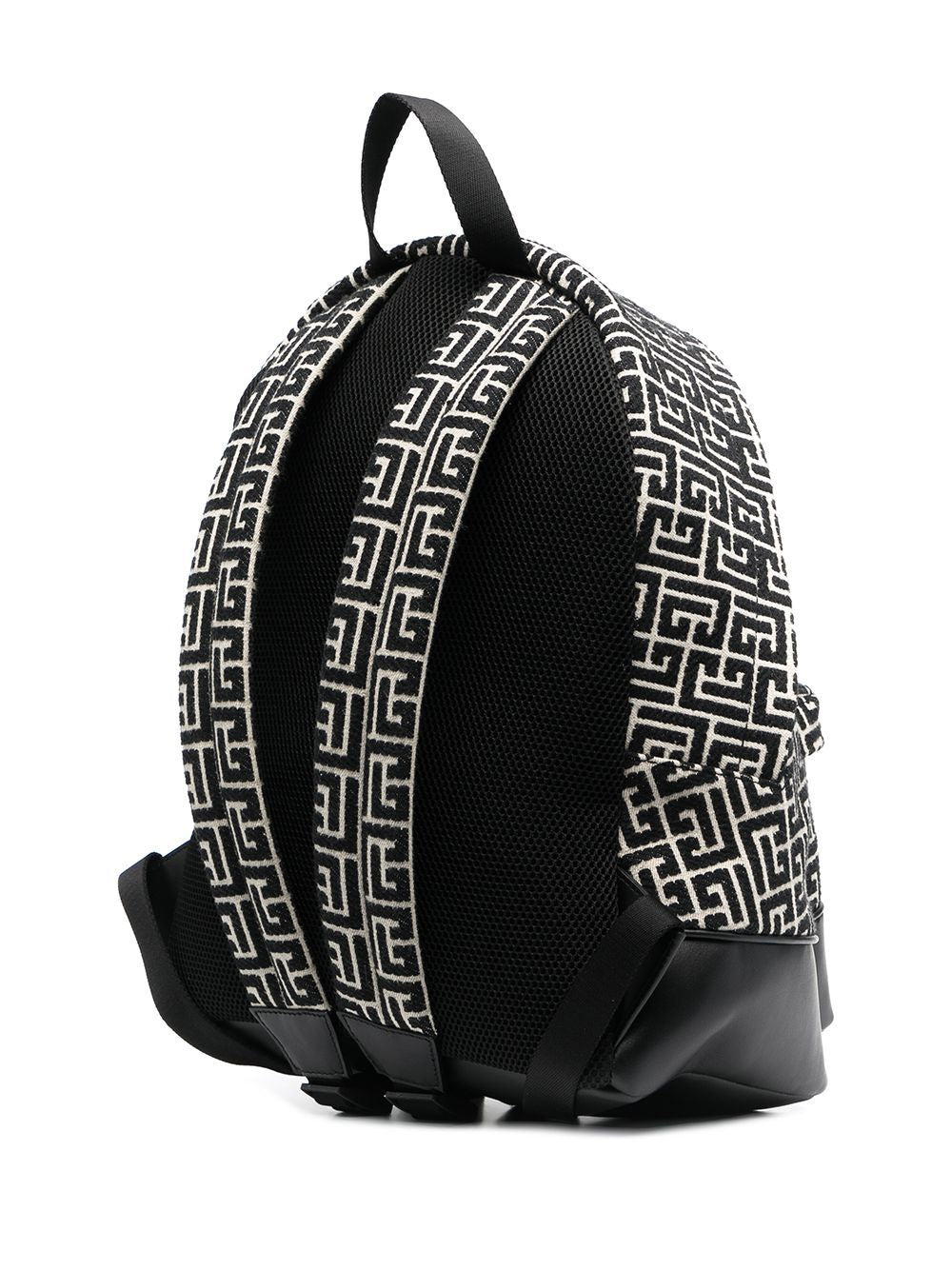 City Backpack باللون الأبيض والأسود للرجال - مجموعة SS22