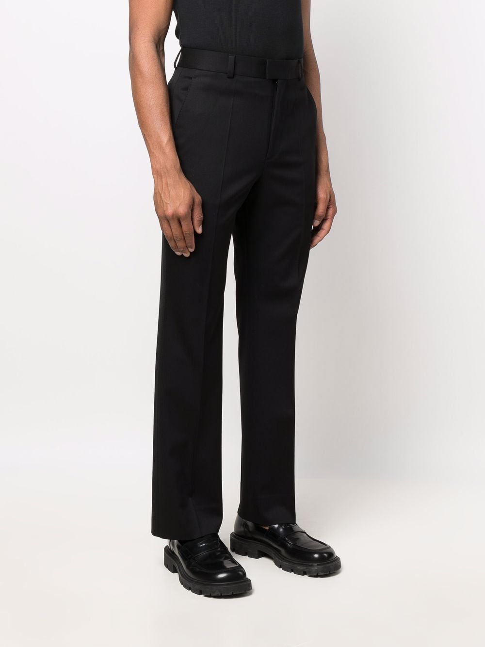 VALENTINO GARAVANI Men's Black Tailored Trousers for SS22