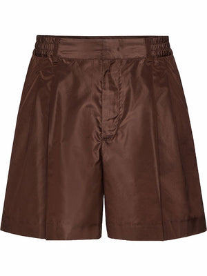 VALENTINO Luxurious Purple Silk Shorts for Men - SS22 Collection