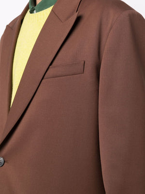 VALENTINO Sophisticated Brown Jacket for Men - SS22 Collection