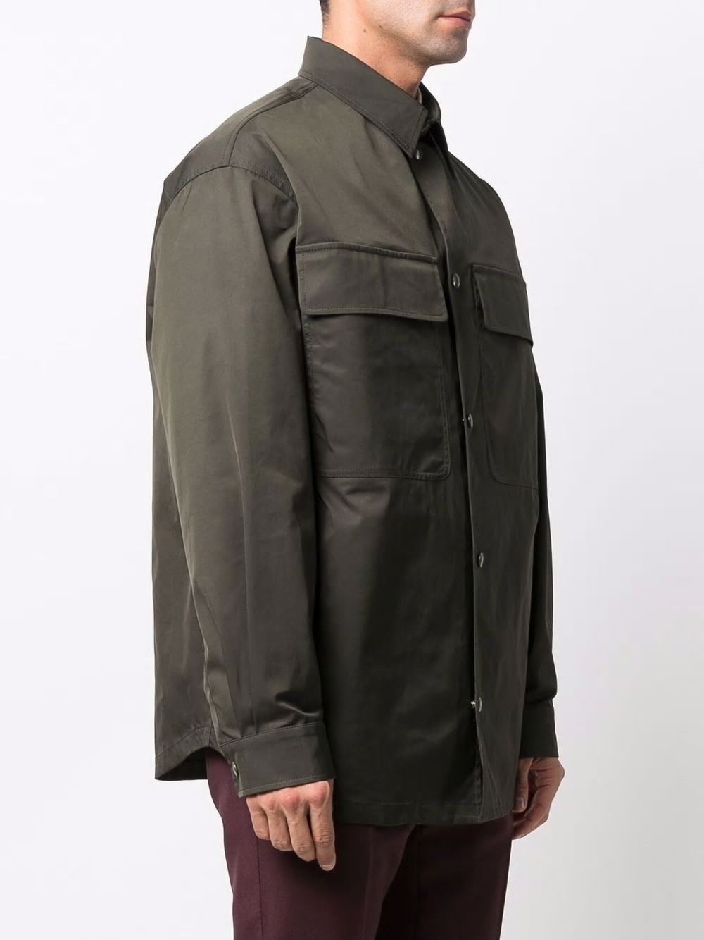 OLIVE GREEN SS22 Men's Fashion Coat by VALENTINO