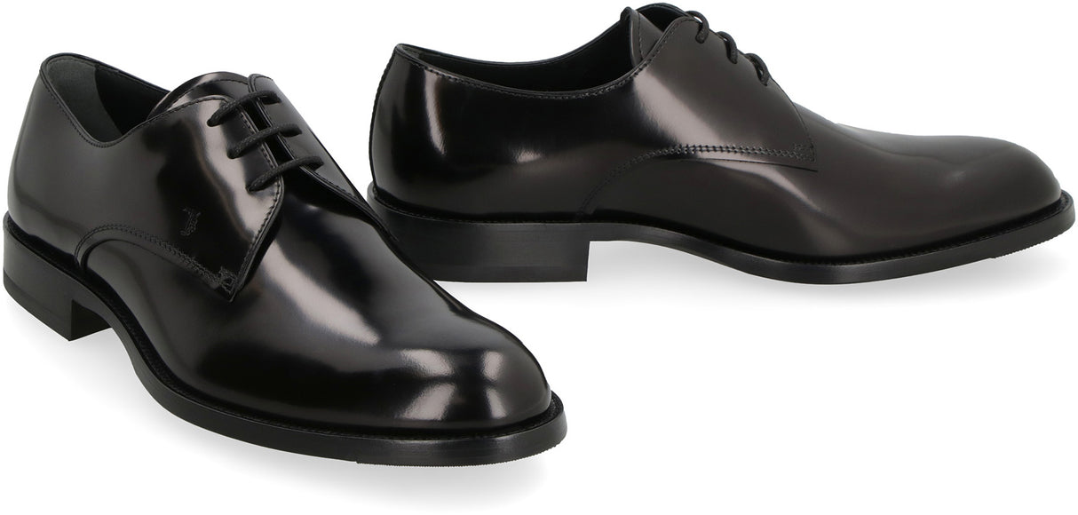 Classic Leather Black Dress Men's Shoes