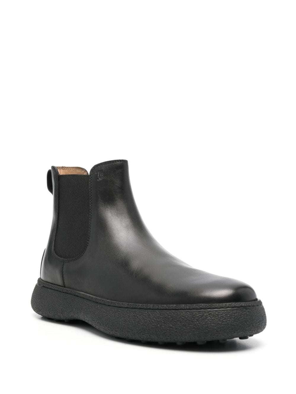 TOD'S Sleek Leather Chelsea Boots