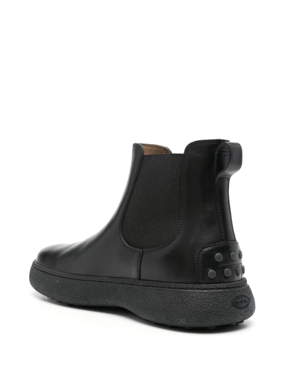 TOD'S Sleek Leather Chelsea Boots