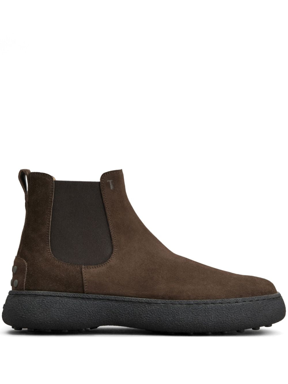 TOD'S Elegant Brown Chelsea Boots