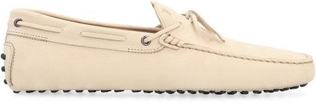 TOD'S Beige Suede Loafers for Men | SS24 Collection