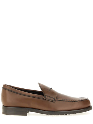 TOD'S Classic Leather Loafer for Men