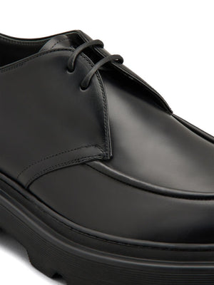 TOD'S LACEUP LEATHER Derby Dress Shoes SHOES