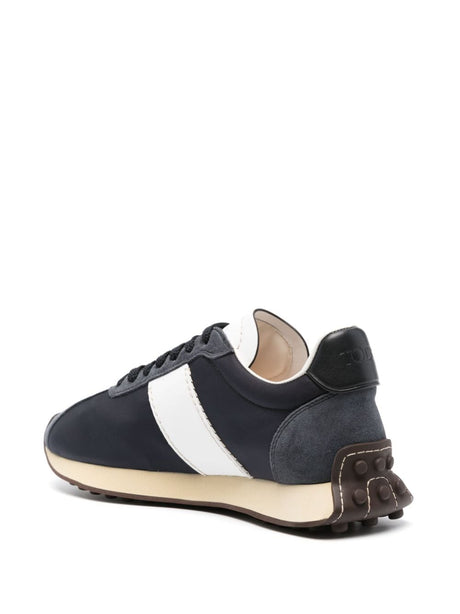 TOD'S Vintage-Inspired Color-Block Sneakers for Men