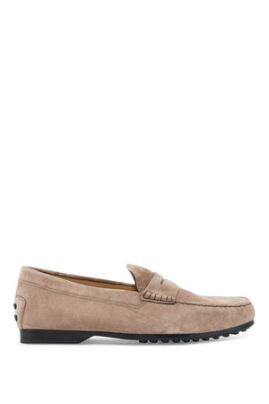 TOD'S Suede Moccasins for Men - FW24 Collection