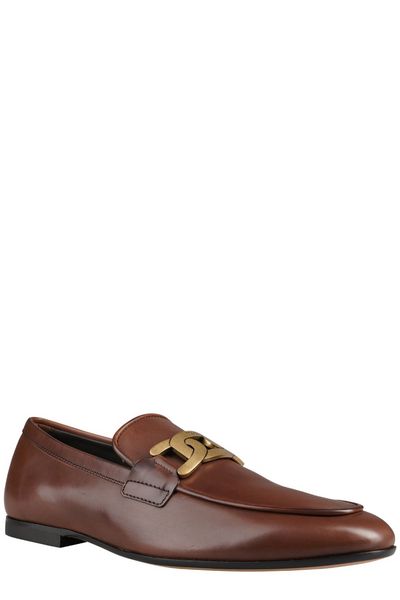 TOD'S 22FW Men's Brown Laced Up Shoes