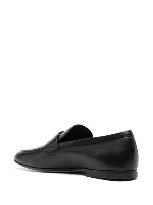 TOD'S Stylish 2024 Black Laced up Shoes for Men