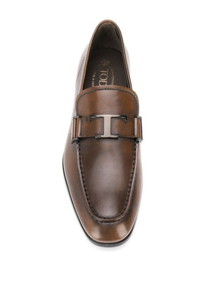 TOD'S 24SS Men's Brown Laced up Shoes