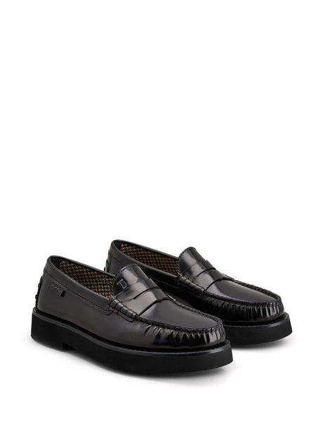 TOD'S Classic Black Laced up Shoes for Men - Timeless Style for Any Occasion
