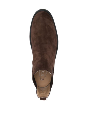 TOD'S Stylish 23FW Men's Brown Boots