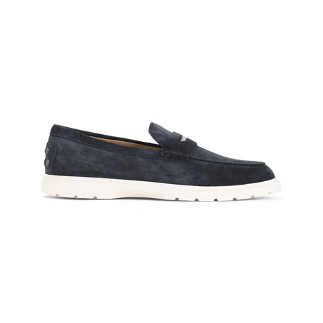 TOD'S Suede Moccasin Loafers for Men