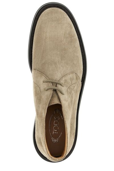 TOD'S Men's Extra Light Suede Ankle Boots - FW23 Collection