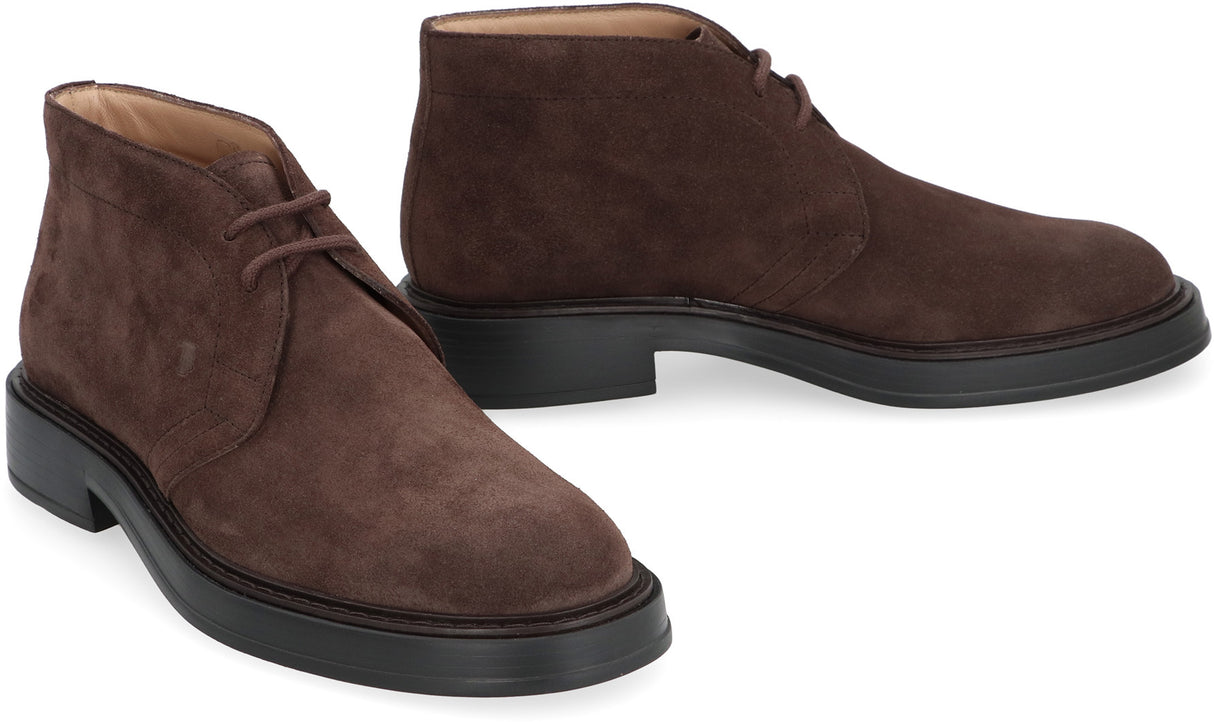 TOD'S Classic Suede Desert Boots