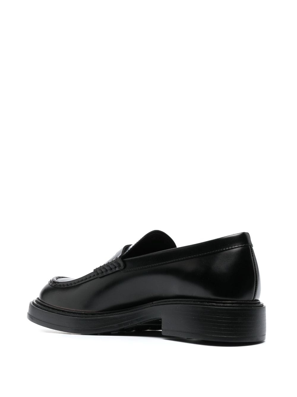 TOD'S Elegant Black Leather Loafers