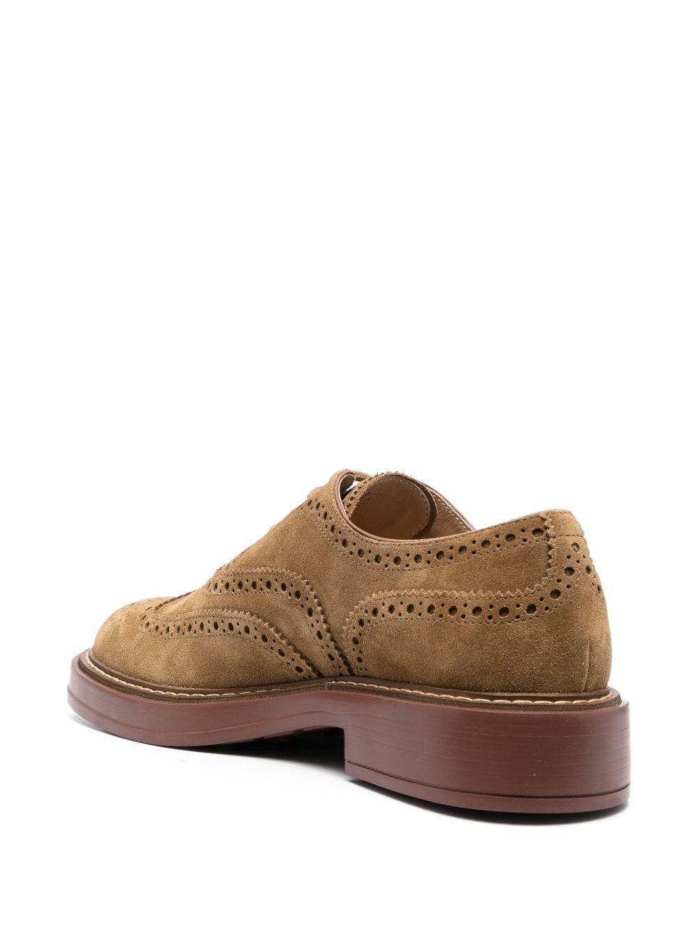 TOD'S Classic Men's Lace-Up Carshoes in Suede