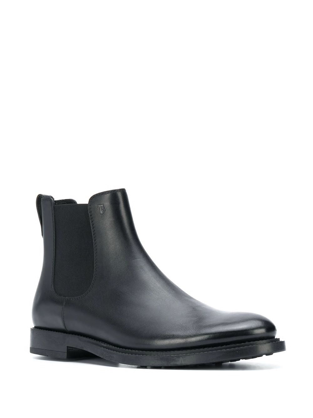 TOD'S Men's Classic Leather Chelsea Boots