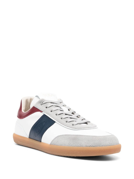 TOD'S Luxurious Leather Multicolor Sneakers - Handmade with Premium Materials