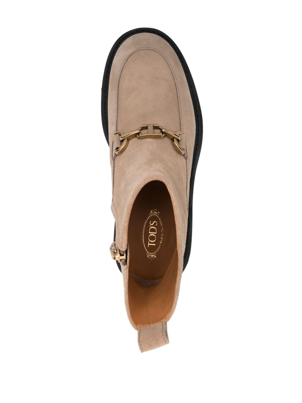 TOD'S GOMMA PESANTE 08J STIVALETTO ACC.