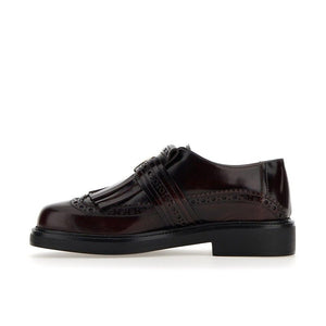 TOD'S Elegant 20L Calfskin Monk-Strap Moccasins