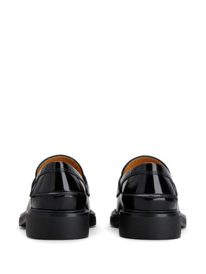 TOD'S Sophisticated Logo Plaque Loafers for Women