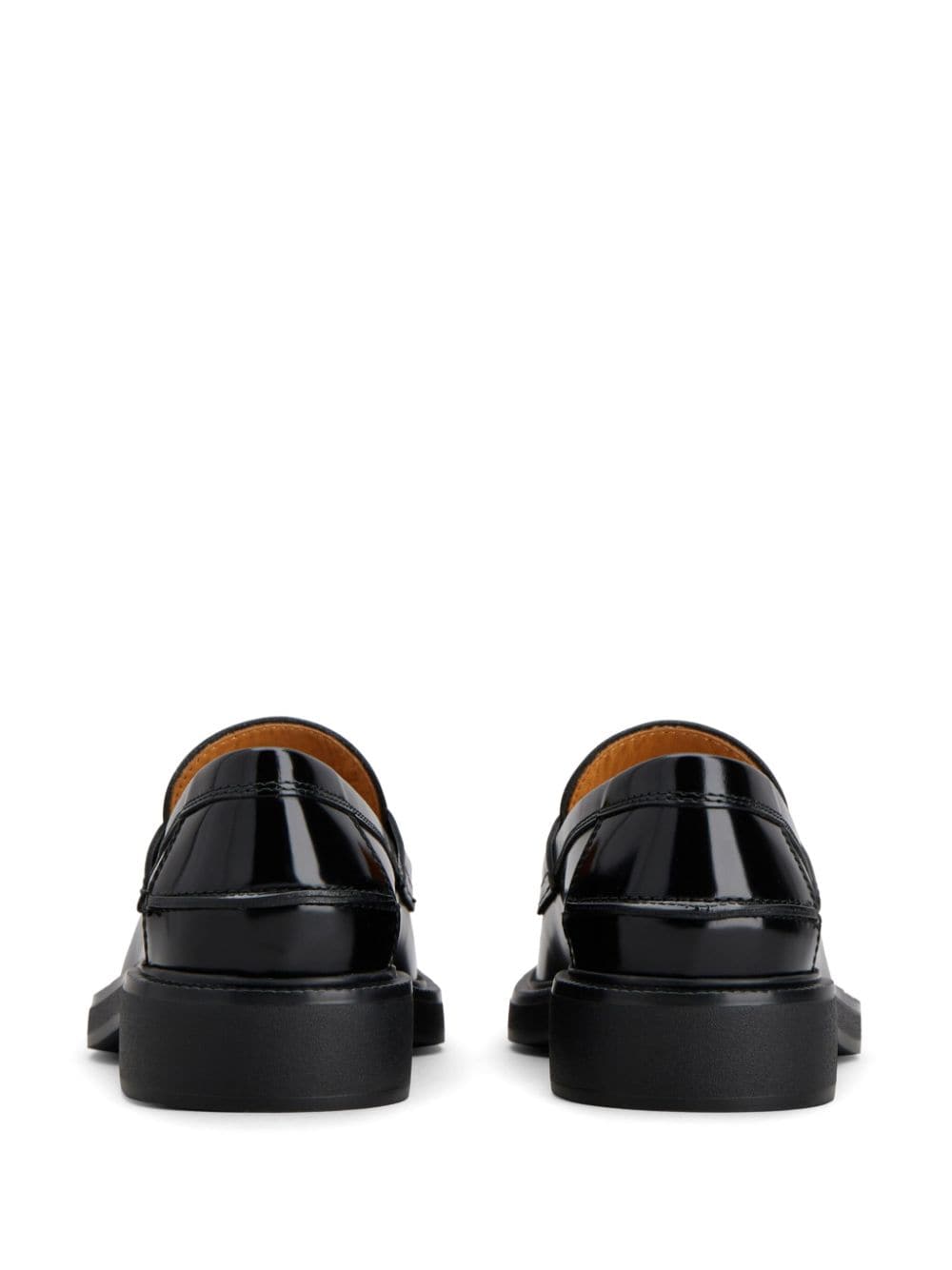 TOD'S Elegant Black Leather Loafers