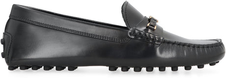 TOD'S Elegant Leather Loafers with Horsebit Detail