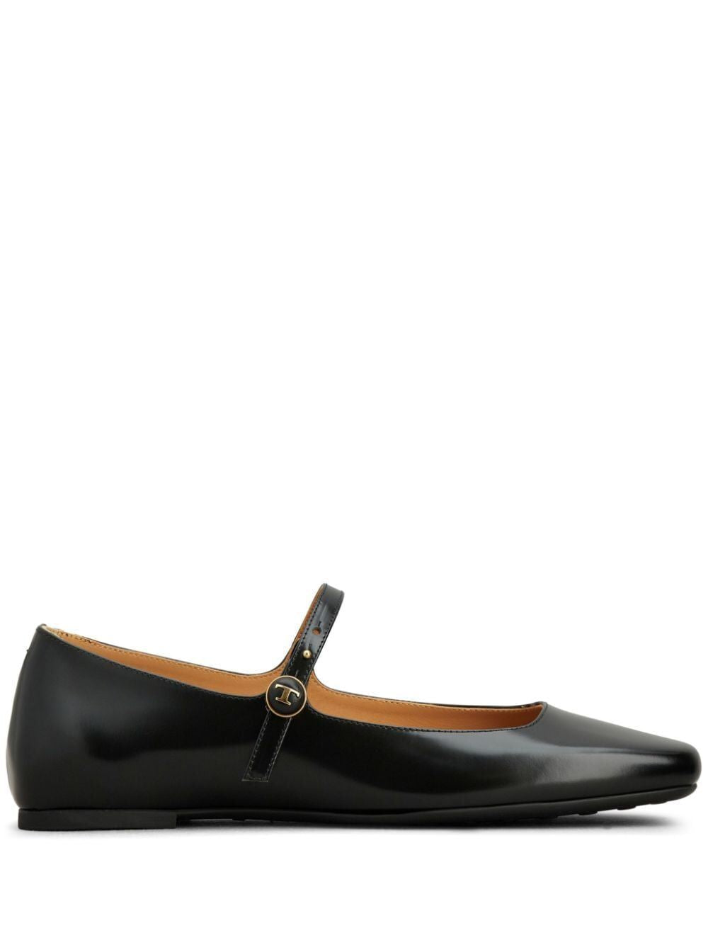 TOD'S PATENTLEATHER BALLERINA SHOES