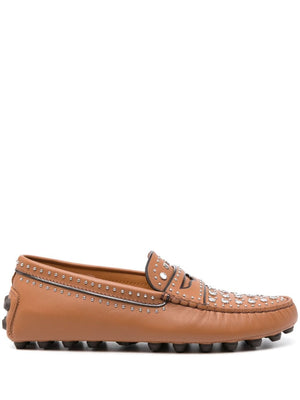 TOD'S Stylish Mid-Brown Laced Up Shoes for Women - 24SS Collection