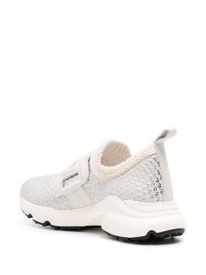 TOD'S Stylish White Sneakers for Women - 2024 Spring/Summer Collection