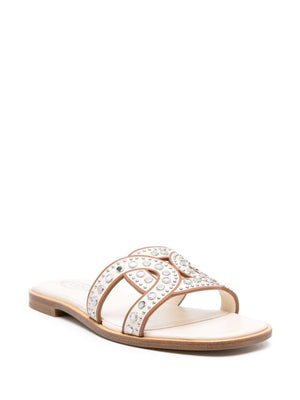 TOD'S 24SS Women's White Sandals for Any Occasion