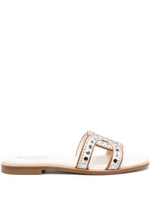 TOD'S 24SS Women's White Sandals for Any Occasion