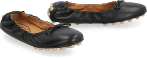 TOD'S Elegant Leather Flats for Women