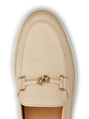 TOD'S Fashionable Beige Flat Shoes for Women (24SS)