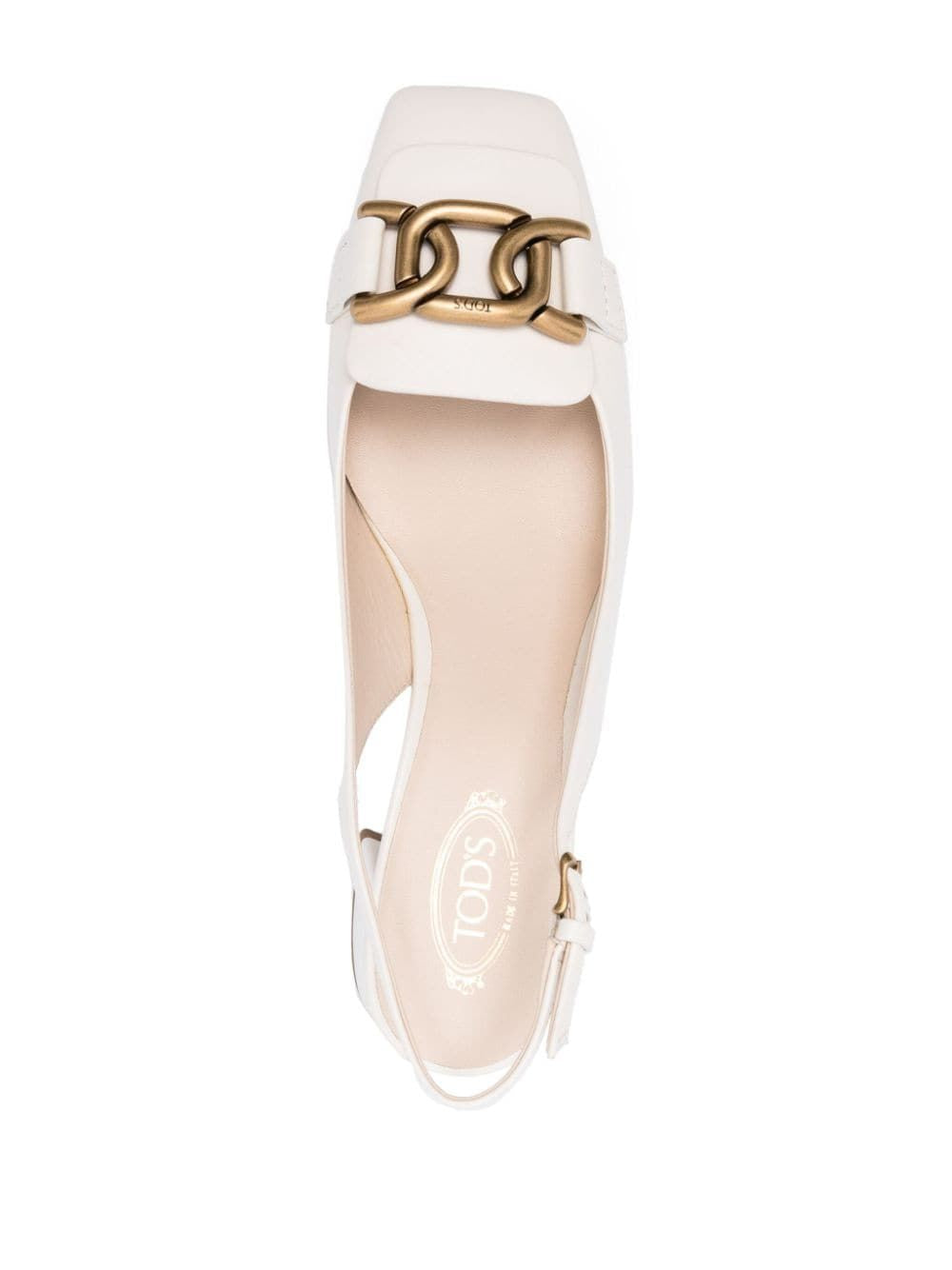 TOD'S Elegant Cuoio T50 Quadruple Strap Sandals for Women