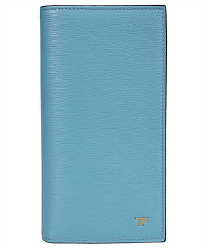 TOM FORD Men's Leather Wallet - Blue Small Leather Goods for FW22