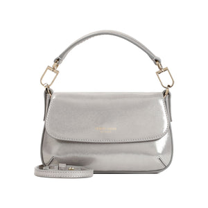 GIORGIO ARMANI Luxurious Grey Calf Leather Handbag for Women - SS24 Collection
