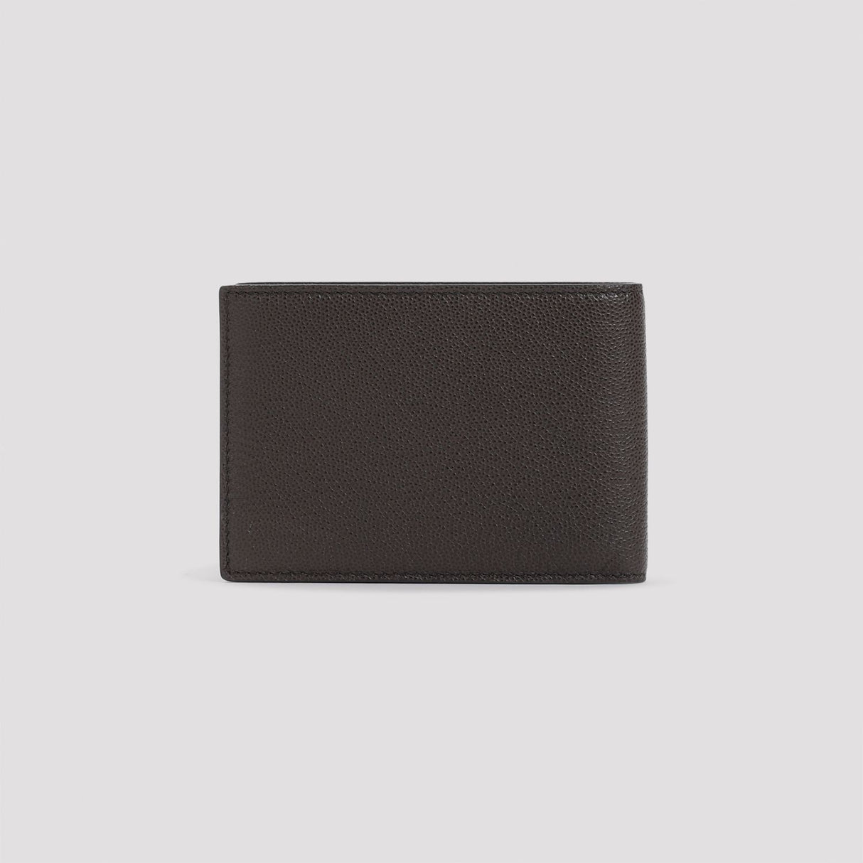 GIORGIO ARMANI Luxury Calf Leather Bi-Fold Wallet - 4.5" x 3.75"