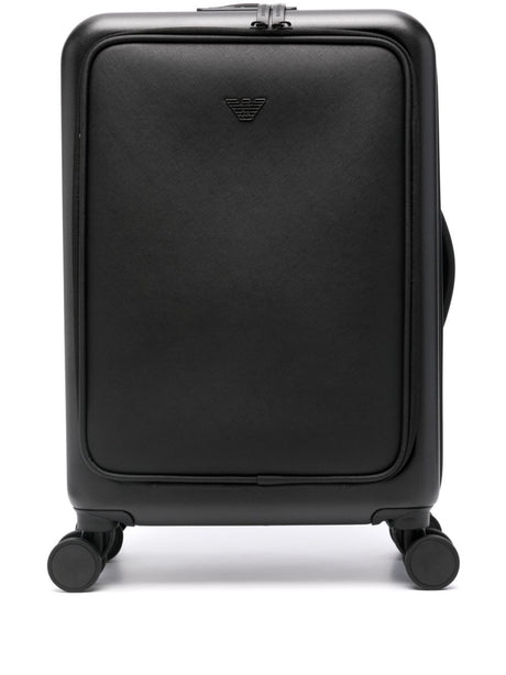 EMPORIO ARMANI Stylish Men’s Travel Trolley Bag