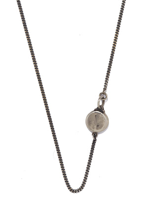 WERKSTATT:MUNCHEN Men's Silver Pendant Necklace