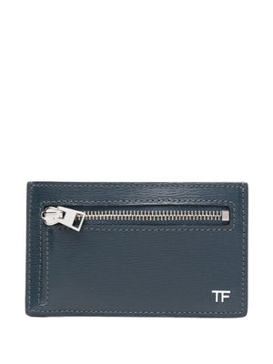 TOM FORD Leather Zip Cardholder