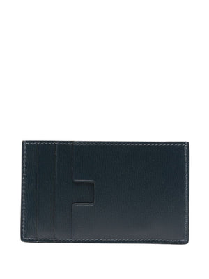 TOM FORD Leather Zip Cardholder